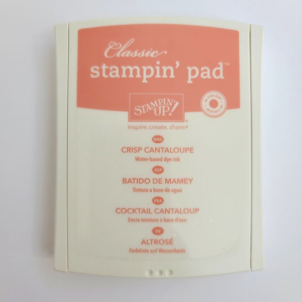 🎀SOLD🎀 Stampin UP! Classic Stampin' Pad -Crisp Cantaloupe